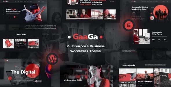 Gaaga v2.0.9 - Creative Agency Theme