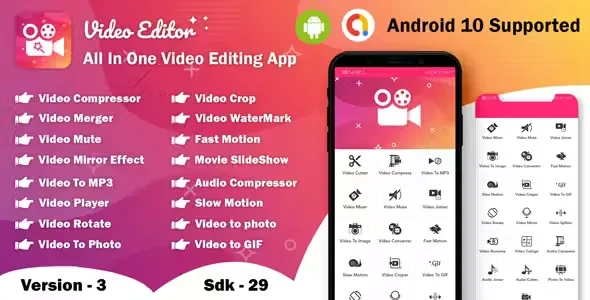 Android Video Editor v3.0 - All In One Video Editor App