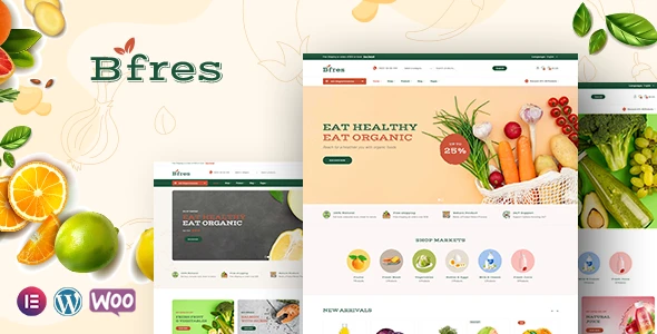 Bfres v1.3.6 - Organic Food WooCommerce Theme