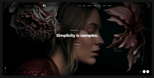 Brandex - One Page Portfolio Template
