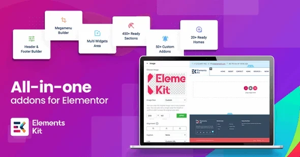 ElementsKit v4.10.4 - The Ultimate Addons for Elementor Page Builder