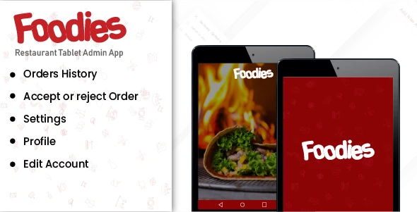 Foodies v18.06.20 - Android Native Order Taking Restaurant App