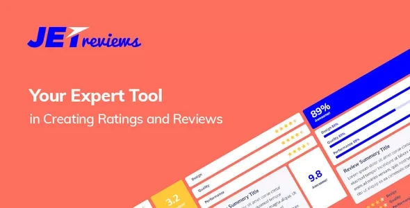 JetReviews v3.1.2 - Reviews Widget for Elementor Page Builder