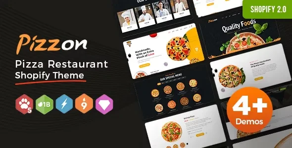 Pizzon v1.0.1 - Pizza Restaurant, Fast Food Shopify Theme