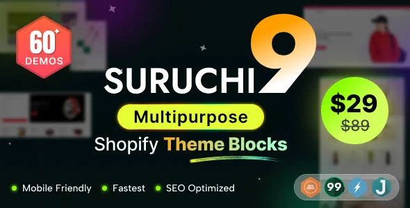 Suruchi v7.0.0 - Multipurpose Shopify Theme OS 3.0 (Theme Block)